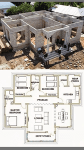 12×12 Room in Ghana